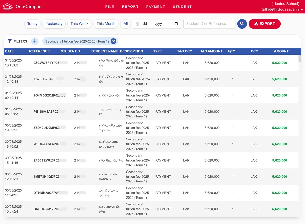 OneCampus — Schools Bill Payment screenshot 7